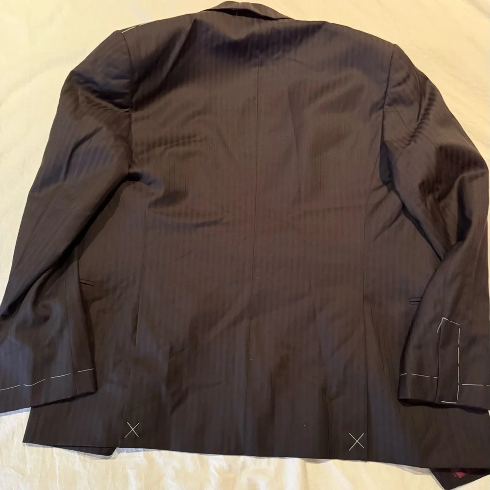 Armani Collezioni Black Pinstripe blazer - Picture 2 of 11